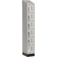 Casiers robustes Concorde, 6 niveaux, 12" x 18" x 82", Acier, Gris, Soud&eacute; (assembl&eacute;) PB Rental Co. Ltd.