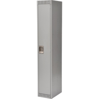 Lockers, 12" x 18" x 72", Steel, Grey, Knocked Down PB Rental Co. Ltd.