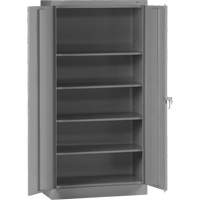 Standard Storage Cabinet, Steel, 4 Shelves, 72" H x 36" W x 18" D, Grey PB Rental Co. Ltd.
