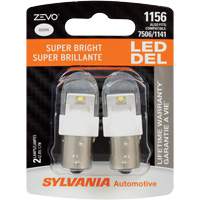1156 Mini-ampoule automobile Zevo, DEL, 1,7 W, Blanc PB Rental Co. Ltd.