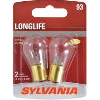 Mini ampoule automobile longue dur&eacute;e mod&egrave;le 93, Incandescente, 13,3 W PB Rental Co. Ltd.