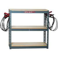 Support de charge pour batterie avec 10 jeux de pinces PB Rental Co. Ltd.