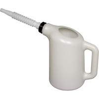 Oil Dispenser with White Spout, Plastic, 6 qt Capacity PB Rental Co. Ltd.