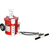 Cric pneumatique portable, Capacit&eacute; de 10 tonne(s), 17-3/4" - 49-3/8" h PB Rental Co. Ltd.