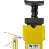 Jack Stands with Adjustable Screw Top Saddle, Locking Pin, 15-1/2" - 20-1/2" H PB Rental Co. Ltd.