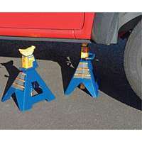 Jack Stand, Locking Handle/Ratchet, 6 tons Capacity, 25-1/4" H PB Rental Co. Ltd.