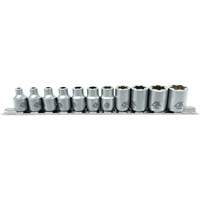 Flat-Cut E-"Star" Socket Set, 11 Pieces, 3/8" Drive Size PB Rental Co. Ltd.