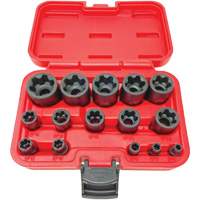 EP "Star" Plus Socket Set, 15 Pieces, 1/4"/3/8"/1/2" Drive Size PB Rental Co. Ltd.