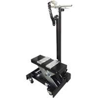 Low Profile Floor Service Jack, 12 Ton(s) Capacity, 7-1/2" Lowered, 15" Raised, Air Hydraulic PB Rental Co. Ltd.
