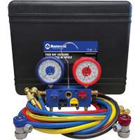 R134A 4-Way Aluminum Manifold Gauge Set PB Rental Co. Ltd.