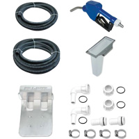 Pompe de transfert de fluide d'&eacute;chappement diesel (DEF) 115 V CA avec support pour cuve GRV et pistolet PB Rental Co. Ltd.