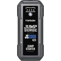 D&eacute;marreur de secours, banque d'alimentation et lampe de poche JumpSurge2000Pro &agrave; 2500 A de pointe PB Rental Co. Ltd.