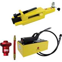 Ensemble de brise-talon pour pneus g&eacute;ants/&eacute;quipement de terrassement avec pompe hydraulique de 5 pintes PB Rental Co. Ltd.