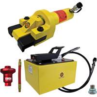 Ensemble de brise-talon pour pneus g&eacute;ants avec pompe hydraulique de 2 gallon PB Rental Co. Ltd.