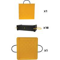 Ensemble de syst&egrave;me de sout&egrave;nement en composite CribLok 20 mcx PB Rental Co. Ltd.
