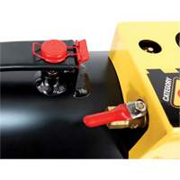Ensemble de mise en place de talon haute pression de 9 gallons Hurricane "CAT-9", Aluminium PB Rental Co. Ltd.