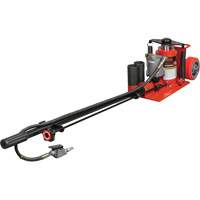 Cric au sol &agrave; faible hauteur, 20 tonne(s) Capacit&eacute;, 8-5/8 Abaiss&eacute;e, 22-3/4" &eacute;lev&eacute;e, Air comprim&eacute;/hydraulique PB Rental Co. Ltd.
