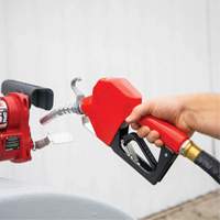 Red Automatic Gasoline Spout Nozzle PB Rental Co. Ltd.