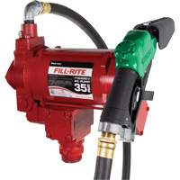 115/230V AC Fuel Transfer Pump with Nozzle PB Rental Co. Ltd.