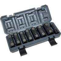 Double-Ended Hex & Twist Socket Set with Case, 8 Pieces, 1/2" Drive Size PB Rental Co. Ltd.