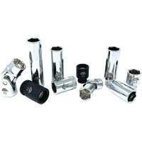 Chrome Finish Socket Set with Rail, 10 Pieces, 1/4"/3/8" Drive Size PB Rental Co. Ltd.