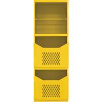 Armoire pour le contr&ocirc;le des d&eacute;versements, 1 Tablettes, 72" h x 24" la x 24" p, Acier, Jaune PB Rental Co. Ltd.