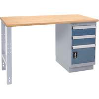&eacute;tabli industriel, Porte a/combinaison de tiroirs, Cap 1000 lb, 72" la x 30" p, 34" h PB Rental Co. Ltd.