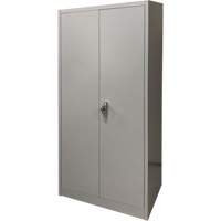 Storage Cabinet, Steel, 4 Shelves, 66" H x 30" W x 15" D, Grey PB Rental Co. Ltd.