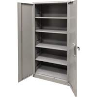 Storage Cabinet, Steel, 4 Shelves, 78" H x 36" W x 24" D, Grey PB Rental Co. Ltd.