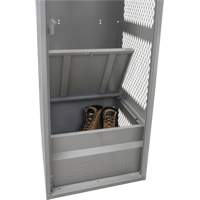 Casier pour &eacute;quipement, Acier, 24" la x 24" p x 72" h, Gris PB Rental Co. Ltd.