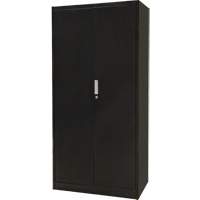 Armoire de rangement combin&eacute;e, 36" la x 18" p x 72" h, Noir PB Rental Co. Ltd.