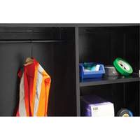 Armoire de rangement combin&eacute;e, 36" la x 18" p x 72" h, Noir PB Rental Co. Ltd.
