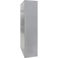 Wardrobe Storage Cabinet, Steel, 36" W x 18" D x 72" H, Grey PB Rental Co. Ltd.