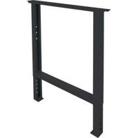 Industrial Duty Leg for Workbench, Steel, 30" D x 34" H, Single PB Rental Co. Ltd.