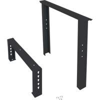 Industrial Duty Leg for Workbench, Steel, 30" D x 34" H, Single PB Rental Co. Ltd.