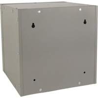 Casier cubique empilable, 12" x 12" x 12", Acier, Gris, D&eacute;mont&eacute; PB Rental Co. Ltd.