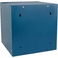 Casier cubique empilable, 12" x 12" x 12", Acier, Bleu, D&eacute;mont&eacute; PB Rental Co. Ltd.