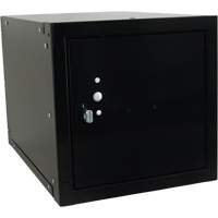 Casier cubique empilable, 12" x 18" x 12", Acier, Noir, D&eacute;mont&eacute; PB Rental Co. Ltd.