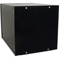 Casier cubique empilable, 12" x 18" x 12", Acier, Noir, D&eacute;mont&eacute; PB Rental Co. Ltd.