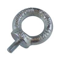 Drop Forged Eye Bolts, 1/8" Dia., 1/2" L, Uncoated Natural Finish, 154 lbs (70 kg) Capacity PB Rental Co. Ltd.