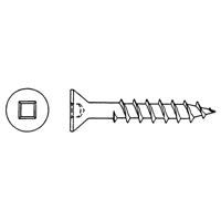 Flat Head Wood Screws , #6 x 3/8" L, Zinc Plated PB Rental Co. Ltd.
