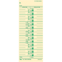 Cartes de temps PB Rental Co. Ltd.