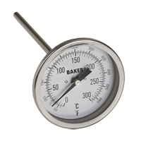Thermom&egrave;tres bilames, Contact, Analogique, 50-550°F (0-260°C) PB Rental Co. Ltd.
