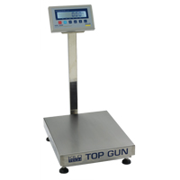 Balances &agrave; plateau &eacute;lectroniques Top Gun, 18" lo x 12" la, Capacit&eacute; de 150 lb PB Rental Co. Ltd.