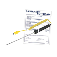 Immersion Thermocouple Probe with Calibration Certificate, 600 °C (1112°F) Max. Temp. PB Rental Co. Ltd.