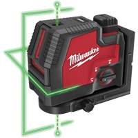 Laser vert &agrave; lignes crois&eacute;es et points daplomb rechargeable par USB Redlithium 21 PB Rental Co. Ltd.