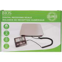 Digital Receiving Scale, 220 lbs. Cap., 1 lbs. Graduations PB Rental Co. Ltd.