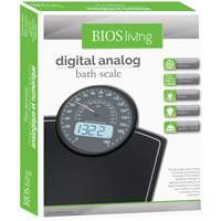 Digital Analog Scale, 396 lbs. Cap., 100 g / 0.2 lbs. Graduations PB Rental Co. Ltd.