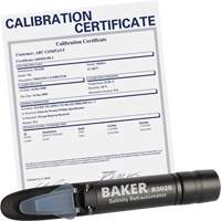 R&eacute;fractom&egrave;tre avec certificat ISO, Analogue (verre-regard)-Num&eacute;rique, Salinit&eacute; PB Rental Co. Ltd.