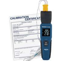 Thermom&egrave;tre &agrave; thermocouple Blueetooth Smart Series avec certificat de calibration, Contact, Num&eacute;rique, -328-2501°F (-200-1372°C) PB Rental Co. Ltd.